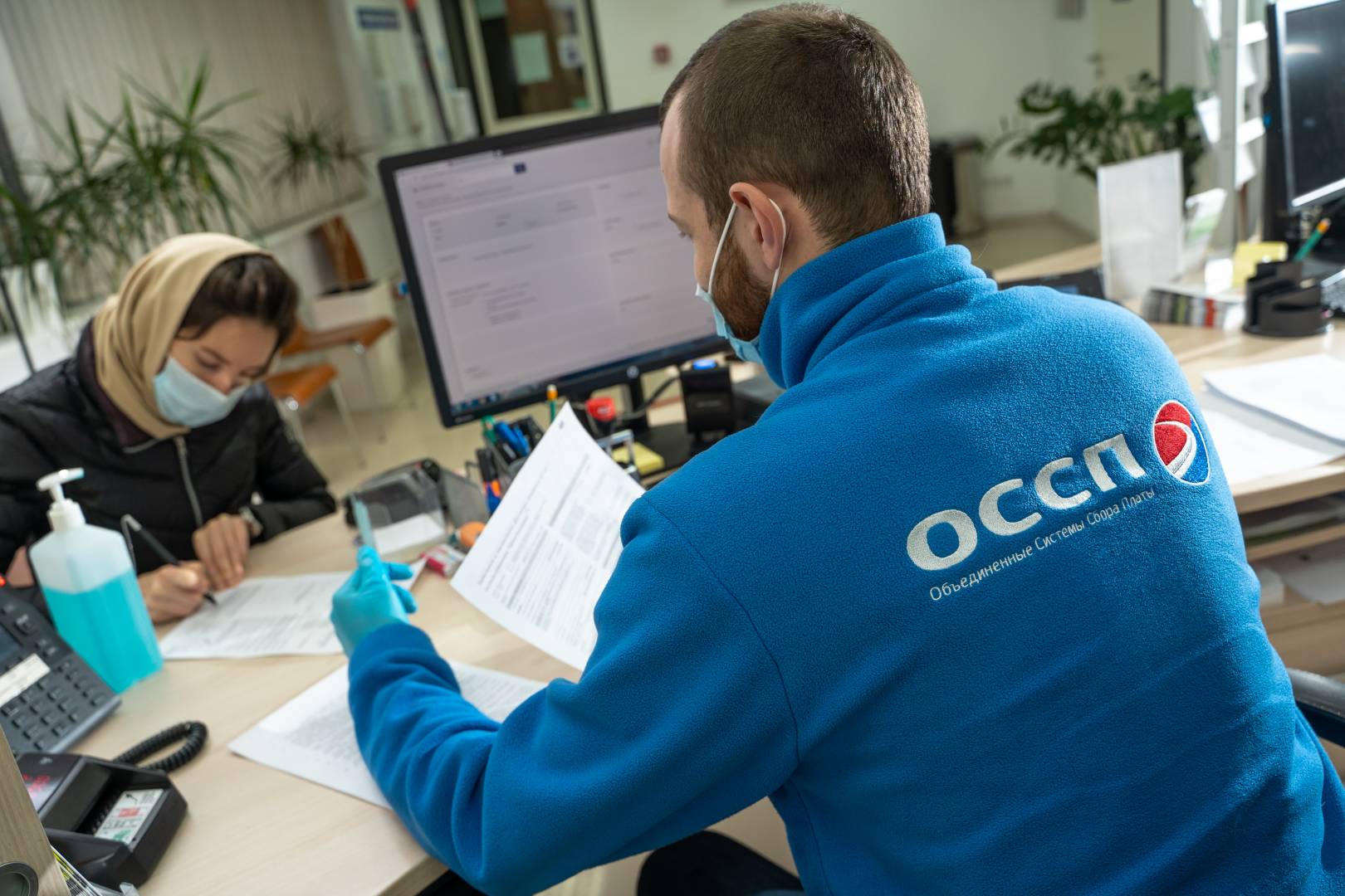Офис обслуживания клиентов на 21 км дороги М-11 