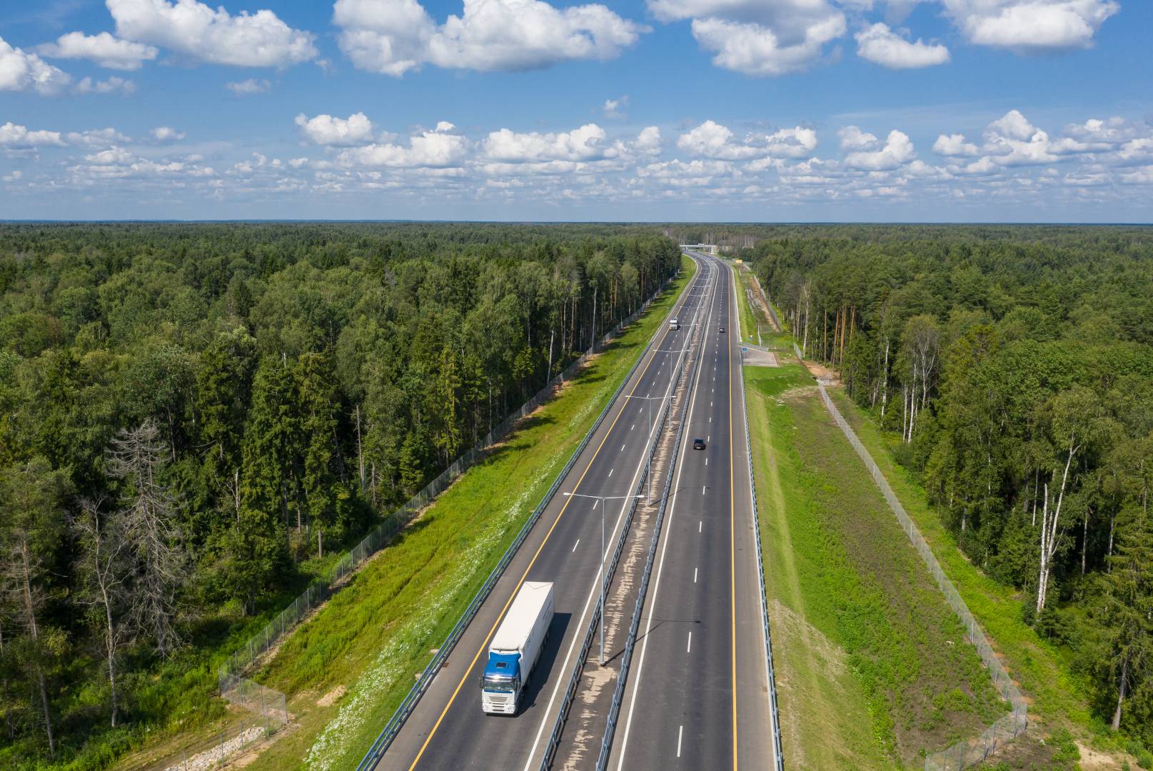 128 km road M11 Neva
